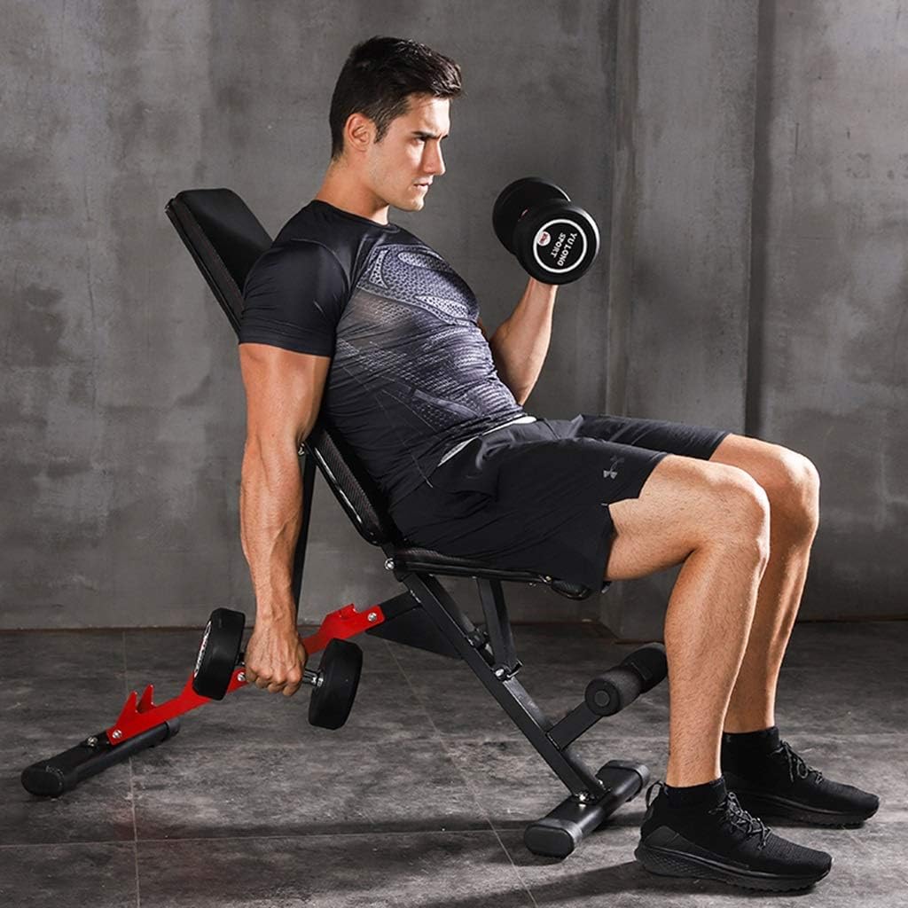 トレーニングベンチ300kg耐荷重 調節可能な重量ベンチ シットアップ